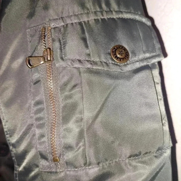 Womens the original Arizona Coat Army green size Large - Picture 5 of 13